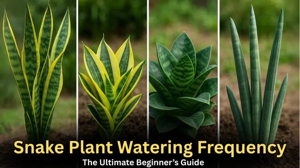 Snake Plant Watering Frequency: The Ultimate Beginner’s Guide
