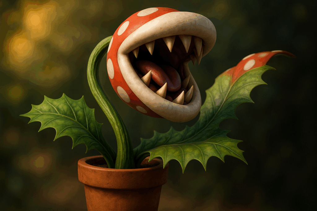 From Game Console to Greenhouse: The Rise of the Real-Life Piranha Plant