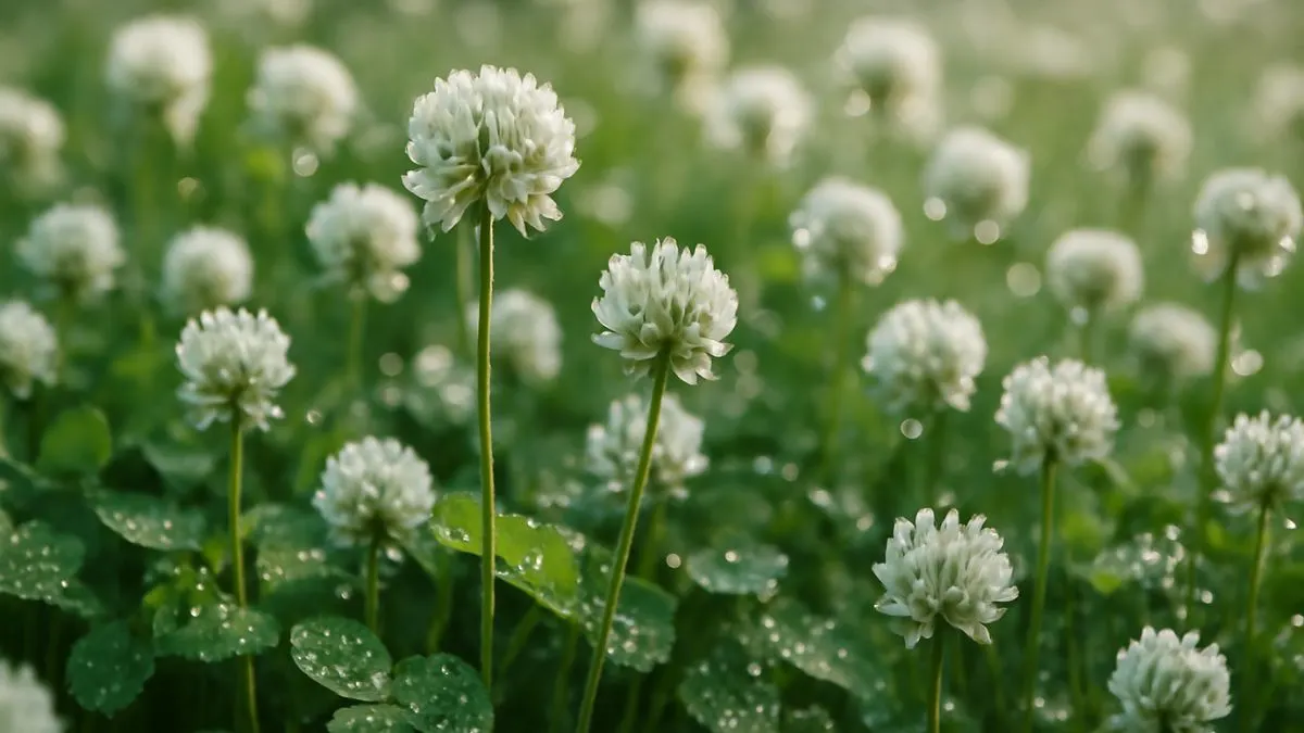 White Clover Wonders: From Greener Lawns to Natural Detox Benefits